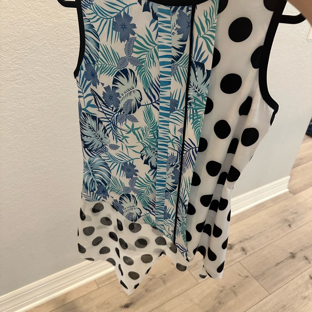 Tango Mango asymmetrical top